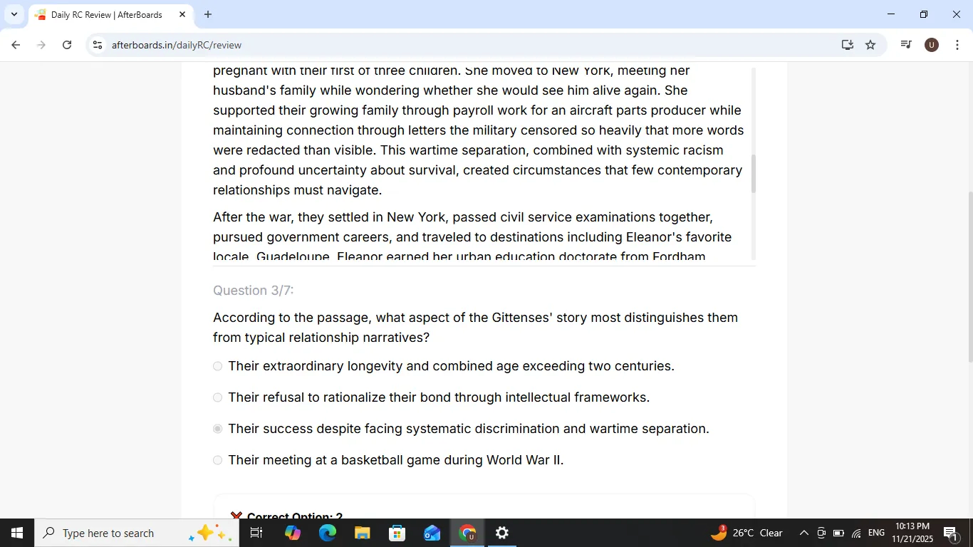 reading comprehension option isse | Verbal Ability - AfterBoards Forum ...