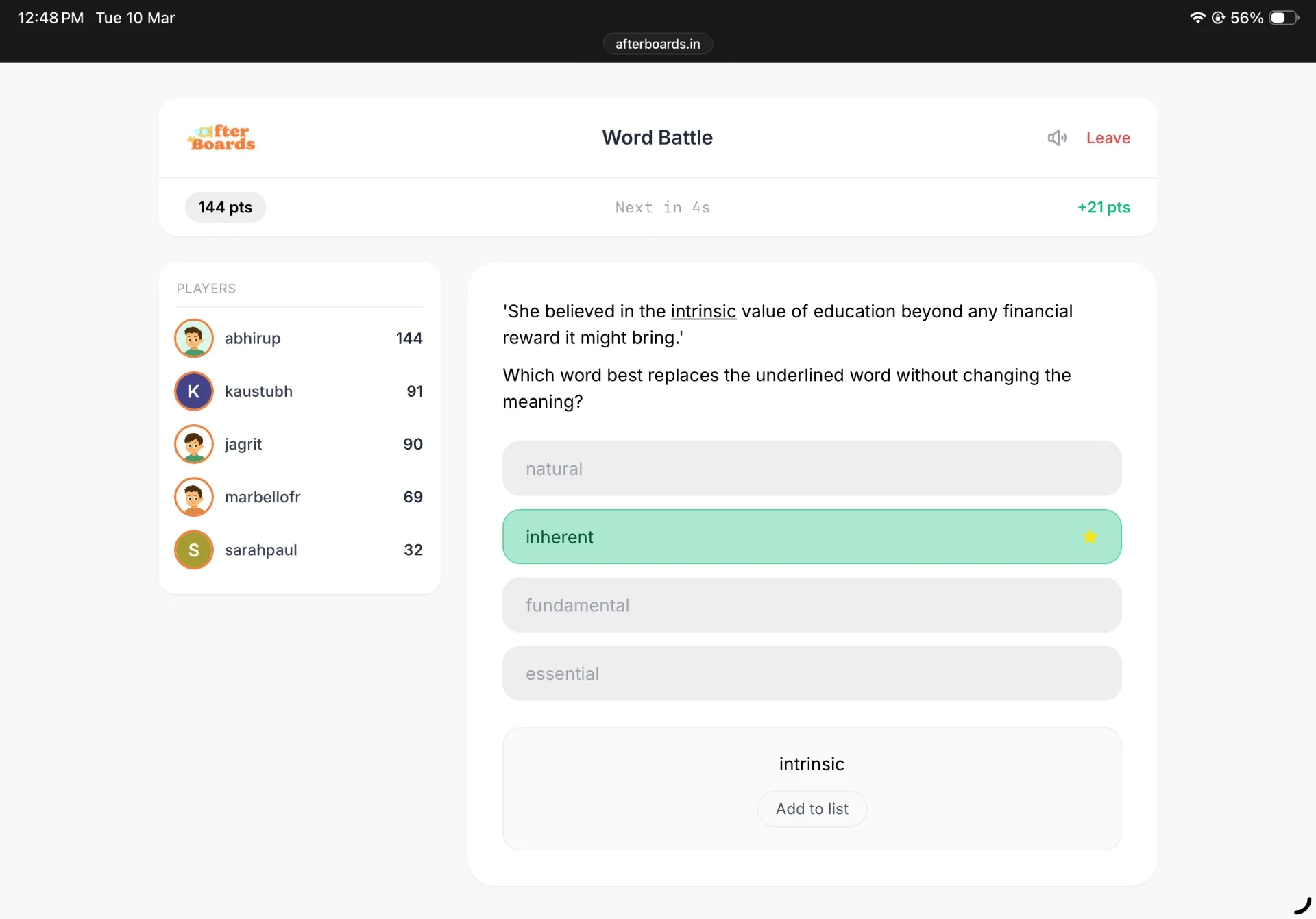 Love the new feature! | Platform - AfterBoards Forum | AfterBoards